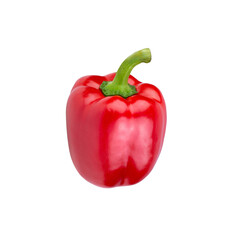 red peppers isolated on transparent png