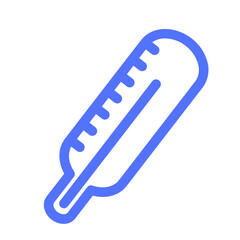 Fototapeta premium Fever Healthcare Medical Medicine Thermometer Icon