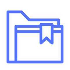 Folder Archive File Directory Bookmark Favorite Icon