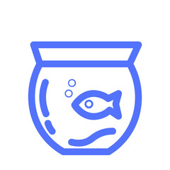 Fish Tank Aquarium Pet Icon