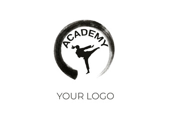 KARATE Logo Design template