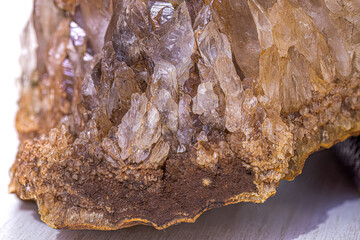 quartz crystal geode