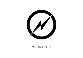 Circle logo design template 