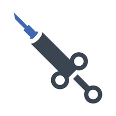 Dental injection icon