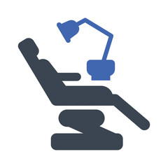 Dental chair icon