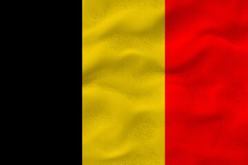 Fototapeta premium National Flag of Belgium. Background with flag of Belgium.