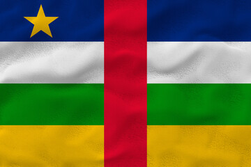 National flag ofCentral Arican Republic. Background  with flag ofCentral Arican Republic