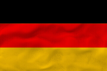 National flag of Germany. Background  with flag  of Germany.