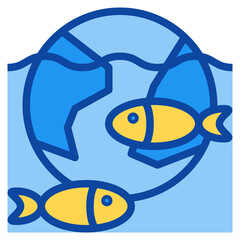 deluge two tone icon