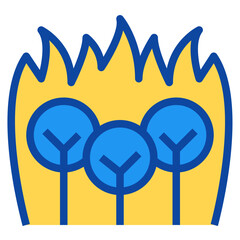 widefire two tone icon