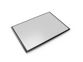 Landscape Poster Frame 3D Illustration Mockup Scene