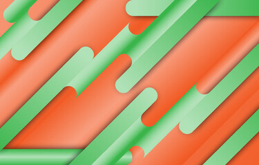 green orange wooden stick background