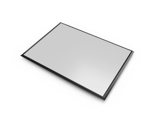 Landscape Poster Frame 3D Illustration Mockup Scene