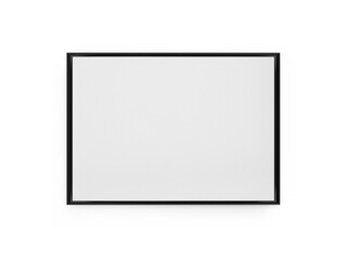 Landscape Poster Frame 3D Illustration Mockup Scene