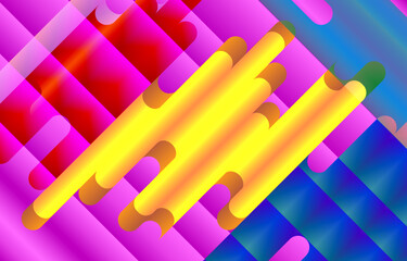 pink red blue yellow wooden stick background