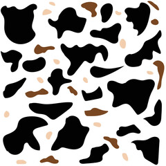 Cow print pattern background