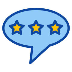 rating two tone icon