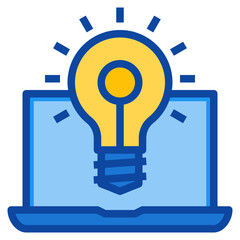 startup two tone icon