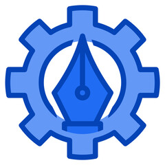 create blue icon