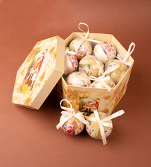 Gift Set of New Year's Christmas balls toys for the Christmas tree