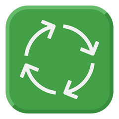 loop flat icon