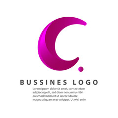Alphabet letters Initials Monogram logo C