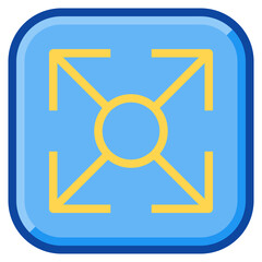 expand two tone icon