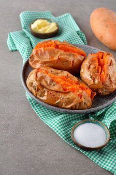 Baked sweet potato