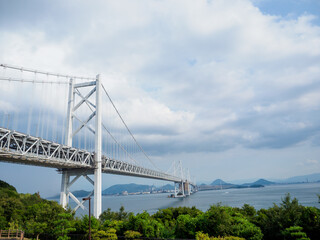夏の瀬戸大橋