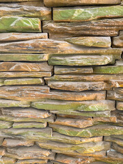 Stone wall as the background texture