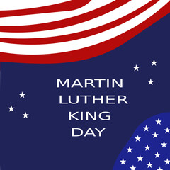 Obraz na płótnie Canvas Martin Luther king jr day