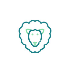 sheep icon vector illustration logo template for many purpose. Isolated on white background.