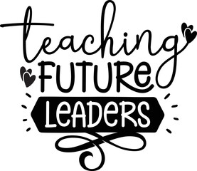Teaching Future leaders SVG