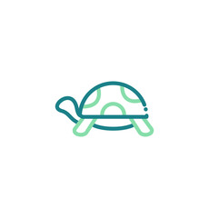 Fototapeta premium turtle icon vector illustration logo template for many purpose. Isolated on white background.