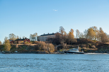 View to Harakka island and Gulf of Finland, Helsinki, Finland