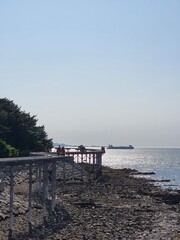 pier on the sea