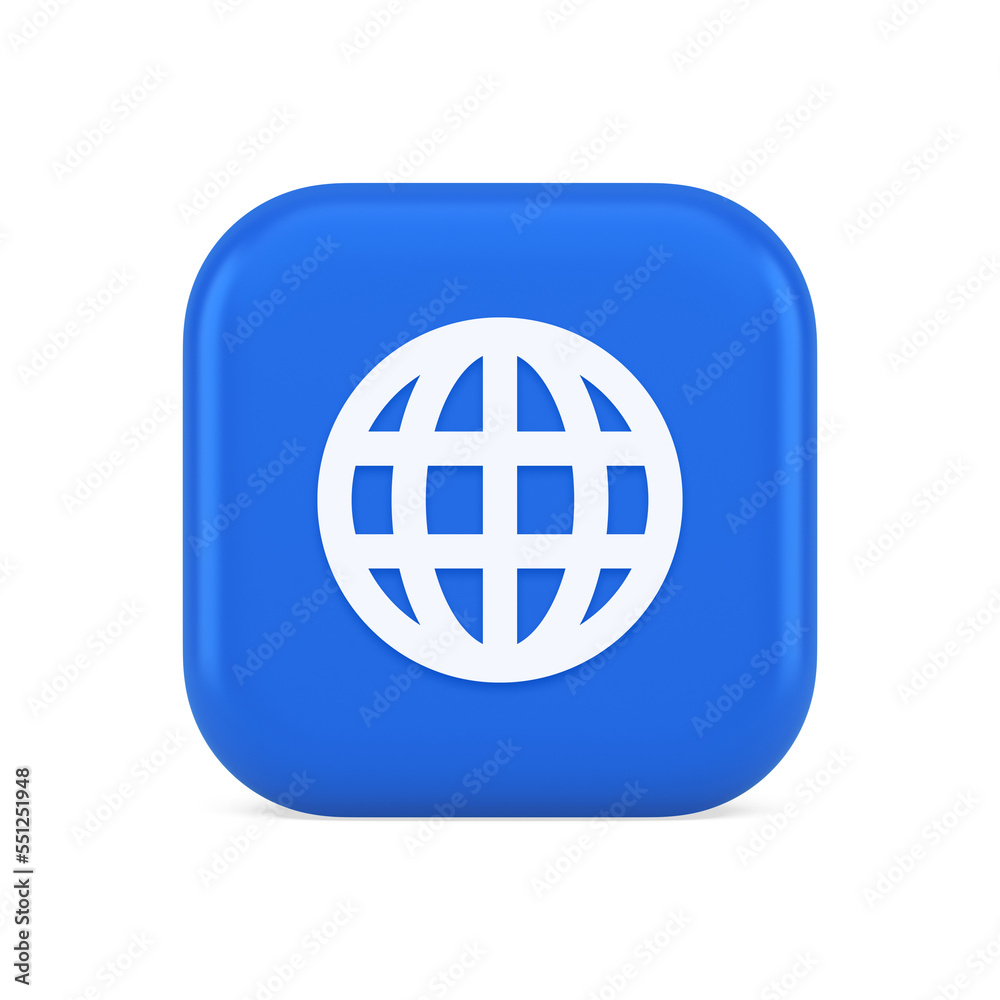 Poster internet connection global browsing information button cyberspace data search 3d icon