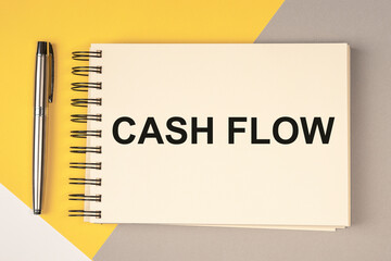 Cash flow, cashflow concept. Finance and money