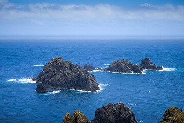 Cape Ortegal cliffs and atlantic ocean, Galicia, Spain
