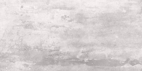 Obraz premium texture of old wall white light grey grungy cement plaster rusty surface, wall and floor tile light design 