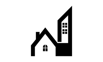 building home simple logo