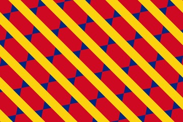 Geometric pattern in the colors of the national flag of Romania. The colors of Romania.