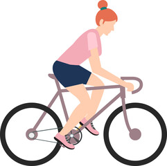 person riding a bicycle