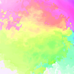Naklejka premium Water Color Background. Abstract art hand paint. Watercolor abstract background