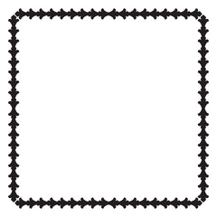 Frame in vintage style with ornament elements, art, pattern, background, texture, template Vector illustration eps 10, Art.