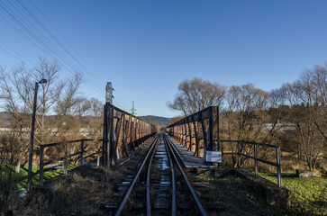 Fototapeta na wymiar Most kolejowy 