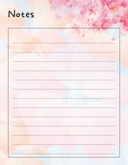 Clean and Minimal Note Paper Templates