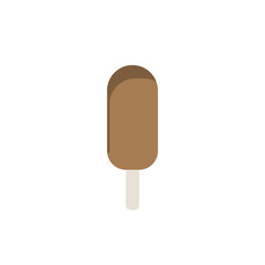 Vector ice cream. Vector illustration.