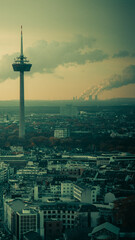 Obraz premium view of the city