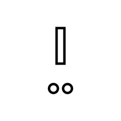 morse code letter ,icon,design,flat,style,trendy,collection